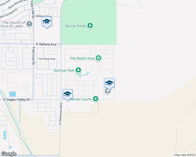 map of restaurants, bars, coffee shops, grocery stores, and more near 6860 Upland Heights Avenue in Las Vegas