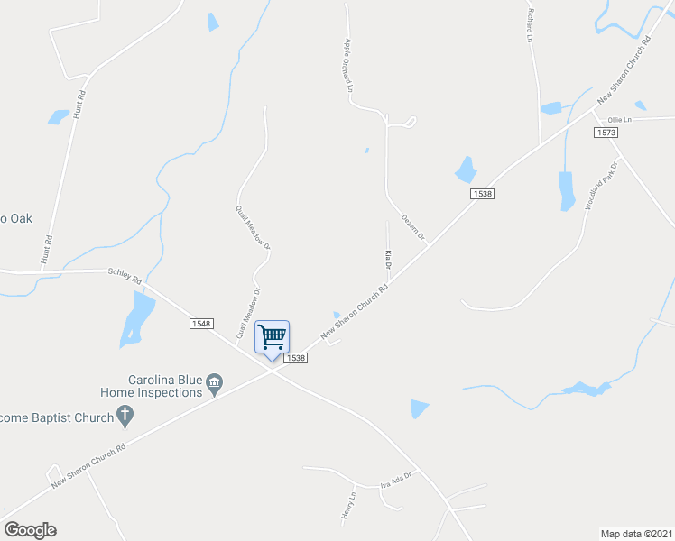 map of restaurants, bars, coffee shops, grocery stores, and more near 3704 New Sharon Church Road in Hillsborough