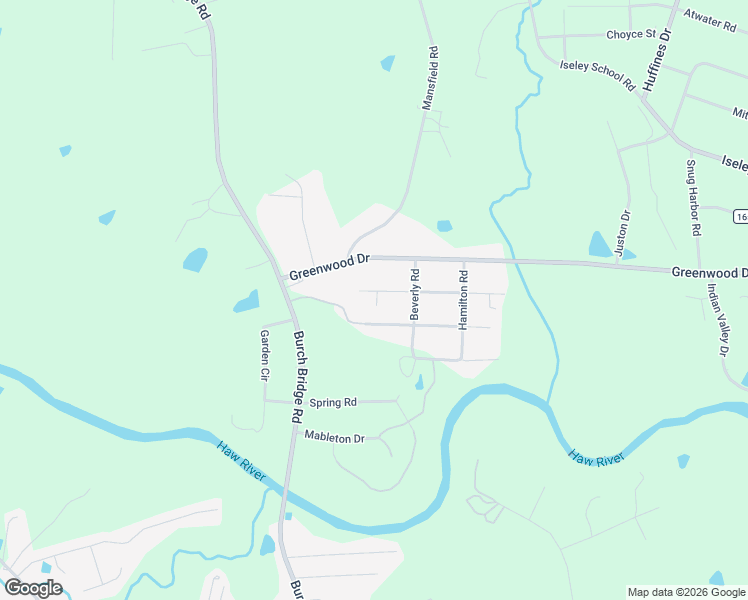 map of restaurants, bars, coffee shops, grocery stores, and more near 1347 Dogwood Street in Burlington