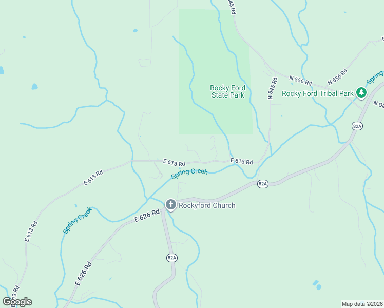 map of restaurants, bars, coffee shops, grocery stores, and more near 21054 East 613 Road in Tahlequah