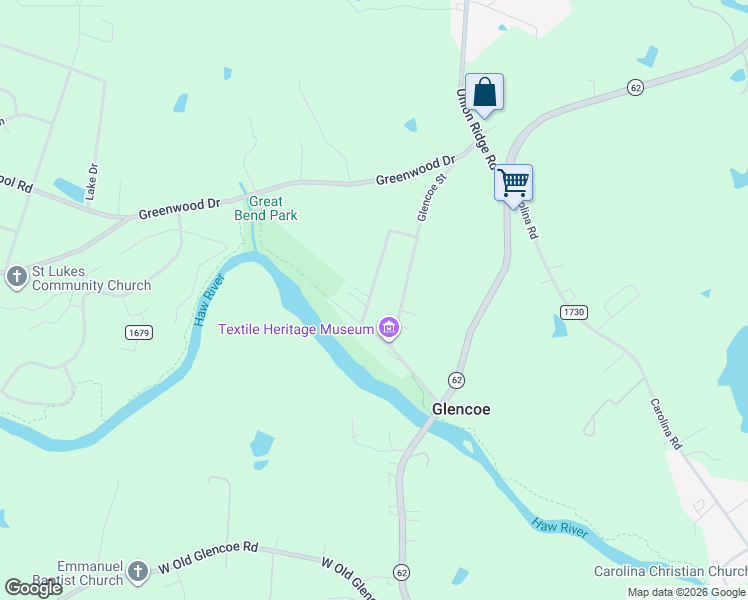 map of restaurants, bars, coffee shops, grocery stores, and more near 2445 Hodges Road in Burlington