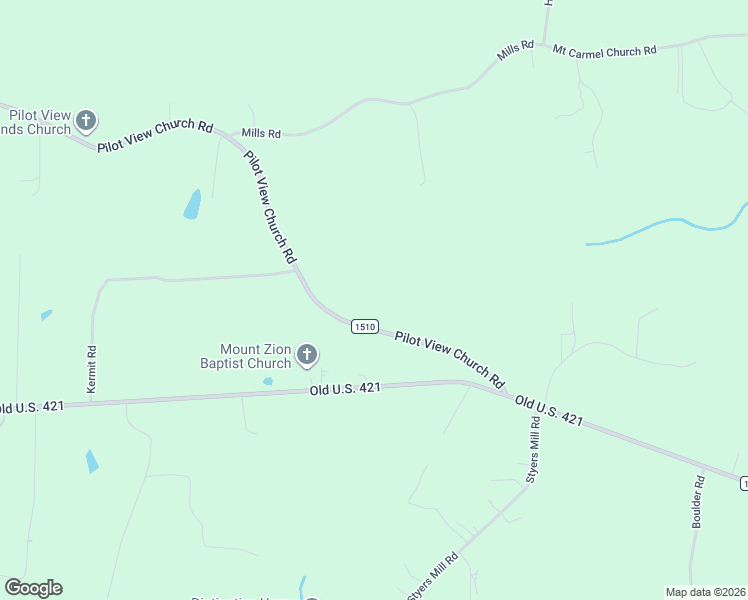map of restaurants, bars, coffee shops, grocery stores, and more near 2933 State Road 1510 in Yadkinville