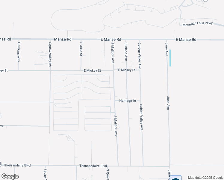 map of restaurants, bars, coffee shops, grocery stores, and more near 5403 Juneau Street in Pahrump