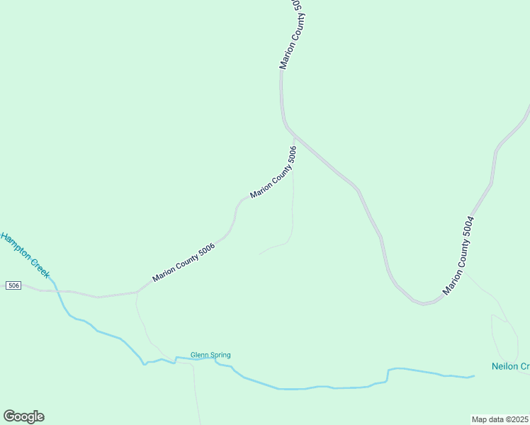 map of restaurants, bars, coffee shops, grocery stores, and more near 6036 Marion County 5004 in Valley Springs
