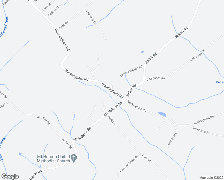 map of restaurants, bars, coffee shops, grocery stores, and more near 3421 Buckingham Road in Greeneville