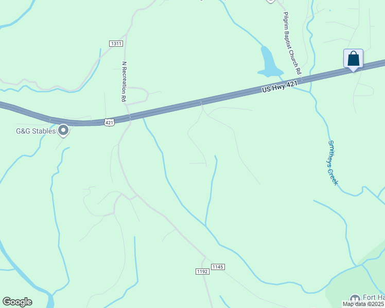map of restaurants, bars, coffee shops, grocery stores, and more near 316 Fox Ridge Road in Wilkesboro