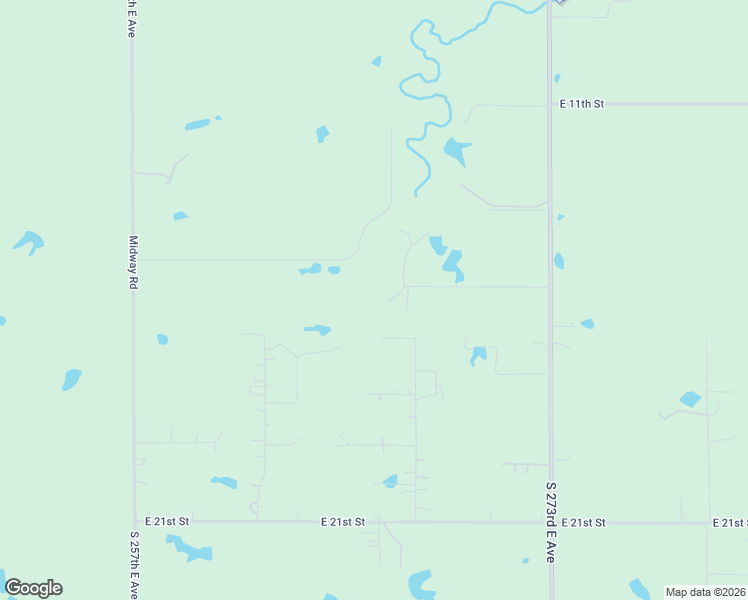 map of restaurants, bars, coffee shops, grocery stores, and more near 26550 East 14th Street in Catoosa