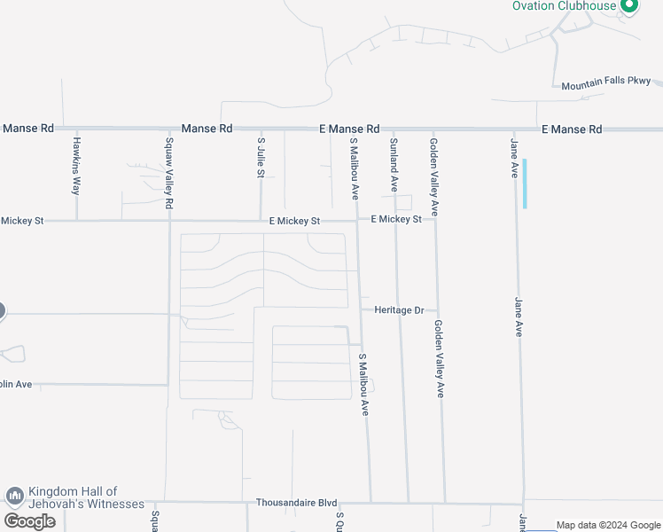map of restaurants, bars, coffee shops, grocery stores, and more near 3948 Marathon Drive in Pahrump