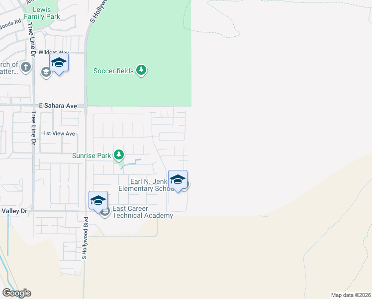 map of restaurants, bars, coffee shops, grocery stores, and more near 2672 Painted Mist Court in Las Vegas