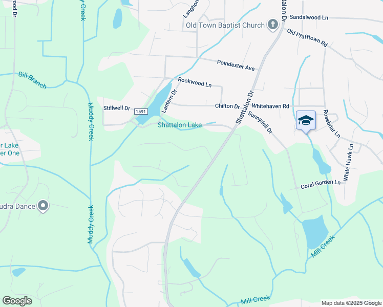 map of restaurants, bars, coffee shops, grocery stores, and more near 3930 Walnut Hills Drive in Winston-Salem