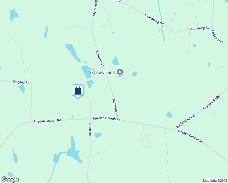map of restaurants, bars, coffee shops, grocery stores, and more near 4219 McIntyre Road in Gibsonville