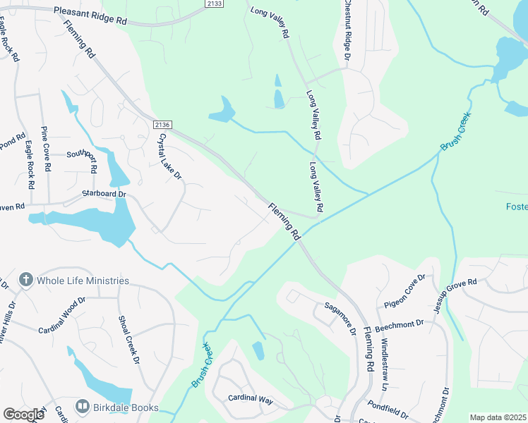 map of restaurants, bars, coffee shops, grocery stores, and more near 4600 Cardinal Cove North in Greensboro