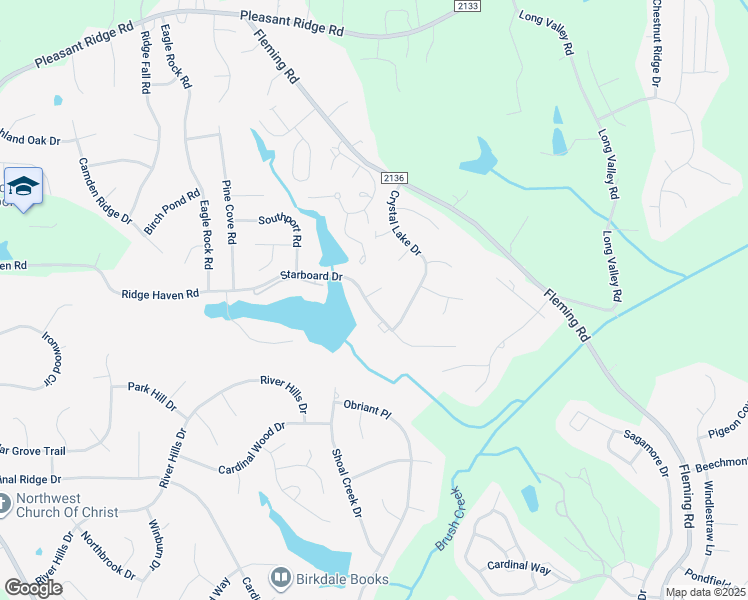 map of restaurants, bars, coffee shops, grocery stores, and more near 4400 Natural Lake Court in Greensboro