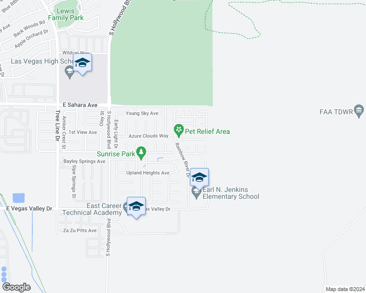 map of restaurants, bars, coffee shops, grocery stores, and more near 6874 Coral Cloud Court in Las Vegas