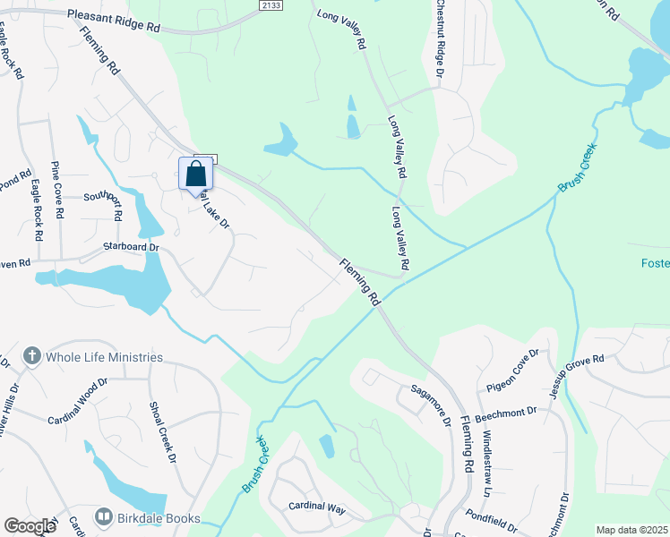 map of restaurants, bars, coffee shops, grocery stores, and more near 4600 Cardinal Cove North in Greensboro