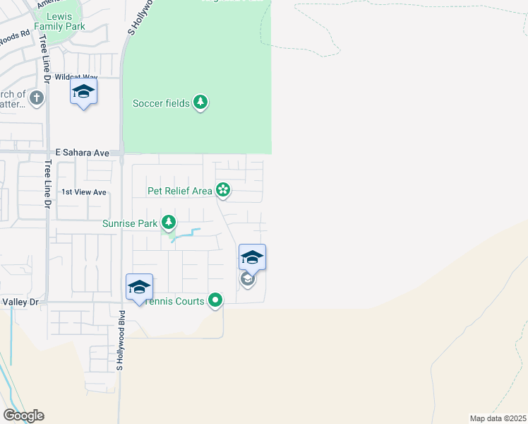 map of restaurants, bars, coffee shops, grocery stores, and more near 2664 Painted Mist Court in Las Vegas