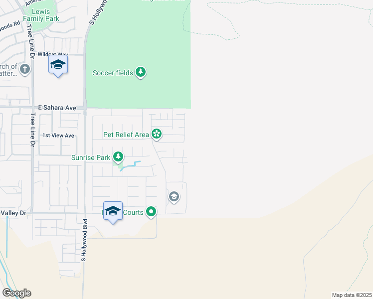 map of restaurants, bars, coffee shops, grocery stores, and more near 2664 Painted Mist Court in Las Vegas