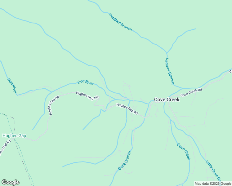 map of restaurants, bars, coffee shops, grocery stores, and more near 476 Hughes Gap Road in Roan Mountain