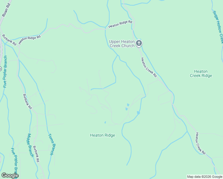 map of restaurants, bars, coffee shops, grocery stores, and more near 408 Eagle Ridge Road in Roan Mountain