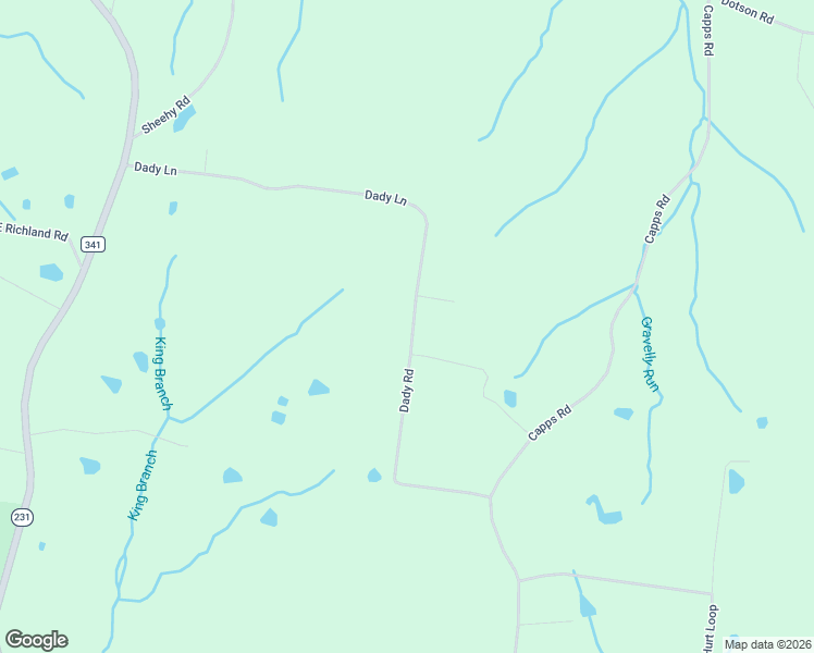 map of restaurants, bars, coffee shops, grocery stores, and more near 933 Dady Road in McEwen