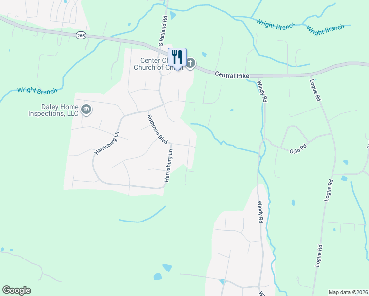 map of restaurants, bars, coffee shops, grocery stores, and more near 422 Stockbridge Way in Mount Juliet