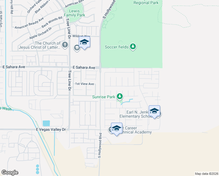 map of restaurants, bars, coffee shops, grocery stores, and more near 2612 Fading Night Court in Las Vegas