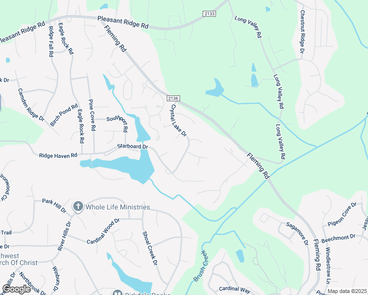 map of restaurants, bars, coffee shops, grocery stores, and more near 4501 Crystal Lake Drive in Greensboro