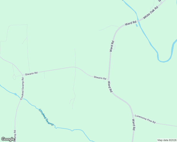 map of restaurants, bars, coffee shops, grocery stores, and more near 4048 Shearin Road in Whitakers