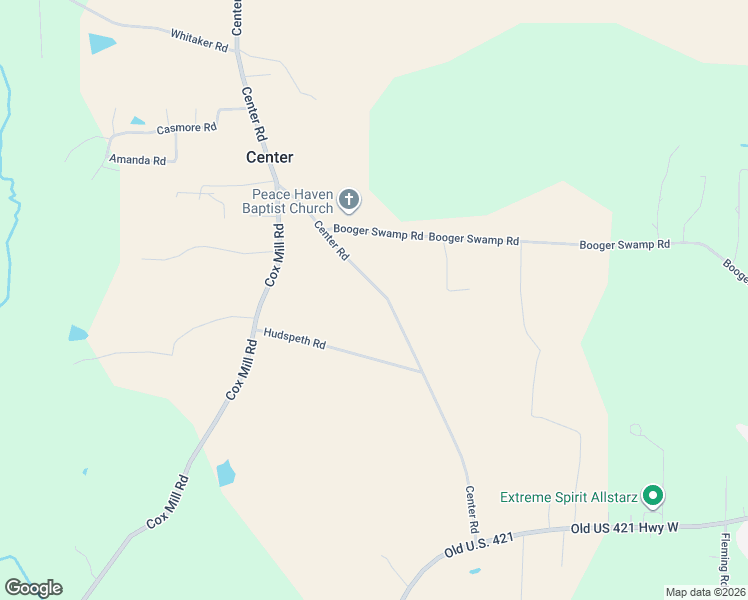 map of restaurants, bars, coffee shops, grocery stores, and more near 1233 Center Road in Yadkinville