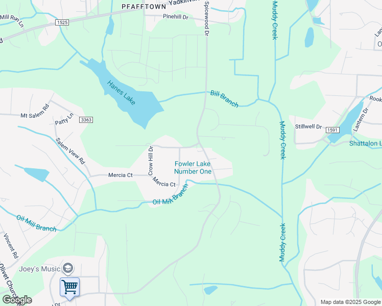 map of restaurants, bars, coffee shops, grocery stores, and more near 5120 Dartmoor Street in Winston-Salem