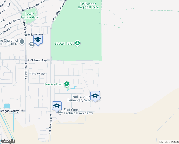 map of restaurants, bars, coffee shops, grocery stores, and more near 6947 Double Vista Way in Las Vegas