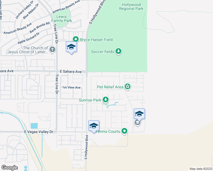 map of restaurants, bars, coffee shops, grocery stores, and more near 2593 Indigo Cloud Court in Las Vegas