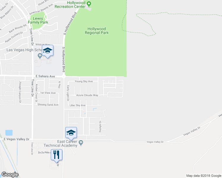 map of restaurants, bars, coffee shops, grocery stores, and more near 6871 Compass Cove Avenue in Las Vegas