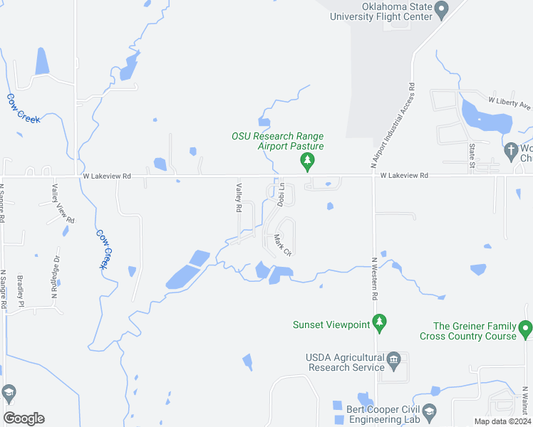 map of restaurants, bars, coffee shops, grocery stores, and more near 2114 Dobi Lane in Stillwater