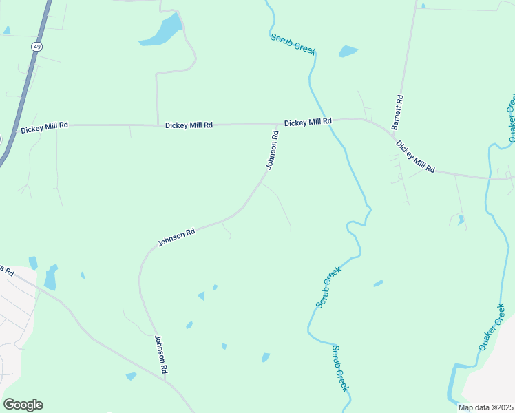 map of restaurants, bars, coffee shops, grocery stores, and more near 2141 Johnson Road in Burlington