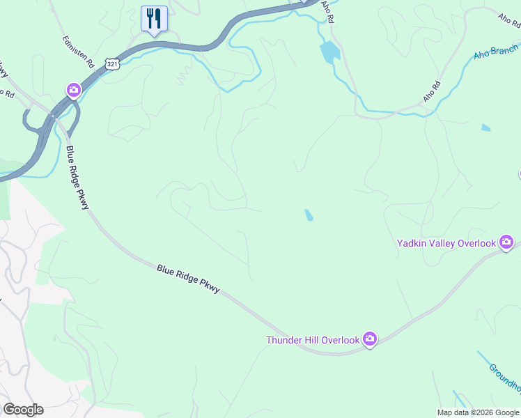 map of restaurants, bars, coffee shops, grocery stores, and more near 159 Bluff Edge Trail in Blowing Rock