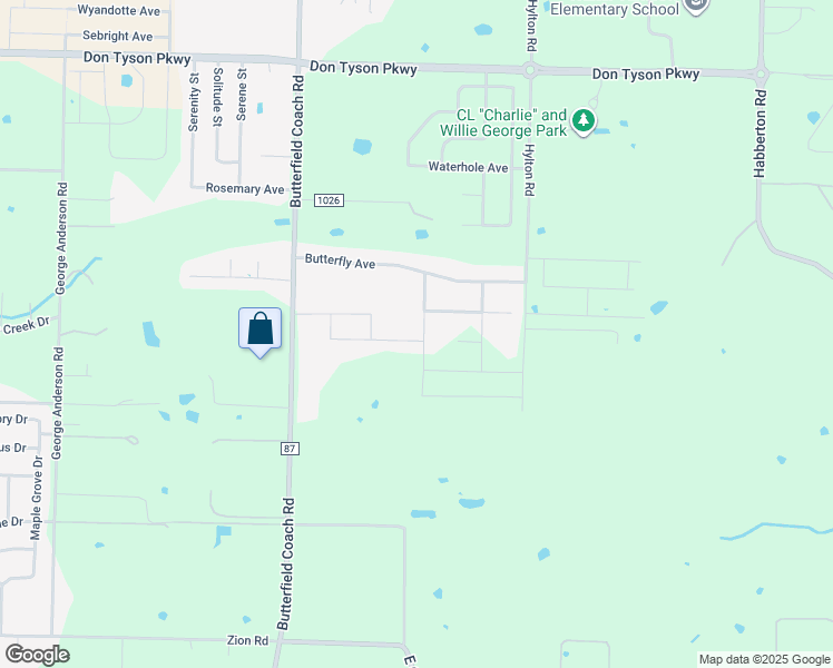 map of restaurants, bars, coffee shops, grocery stores, and more near 3732 Avon Avenue in Springdale
