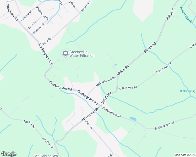 map of restaurants, bars, coffee shops, grocery stores, and more near 191 J Mell Johnson Road in Greeneville