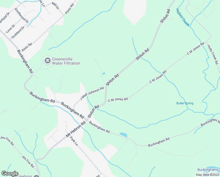 map of restaurants, bars, coffee shops, grocery stores, and more near 2545 Shiloh Rd in Greeneville