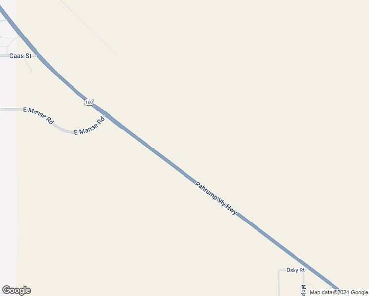 map of restaurants, bars, coffee shops, grocery stores, and more near 7431 East Manse Road in Pahrump