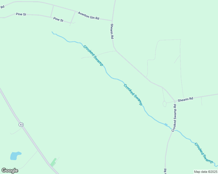 map of restaurants, bars, coffee shops, grocery stores, and more near Shearin Road in Nash County