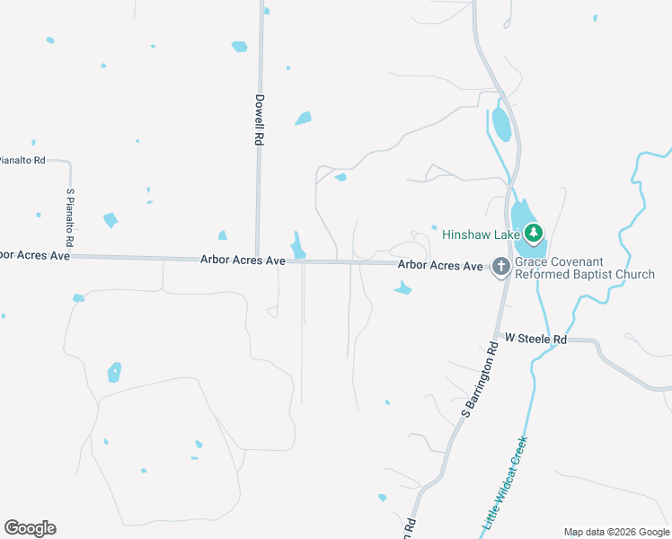 map of restaurants, bars, coffee shops, grocery stores, and more near 633 Arbor Acres Avenue in Springdale