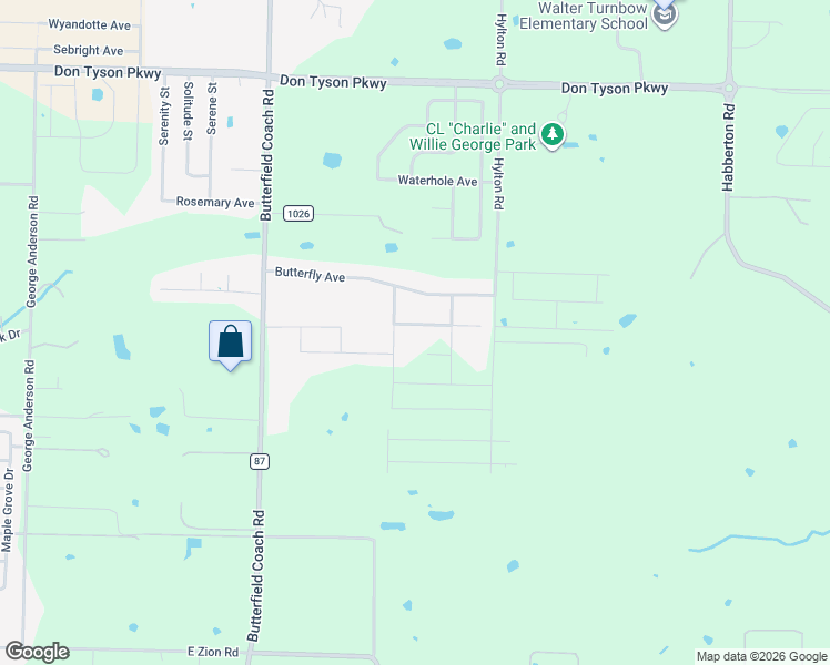 map of restaurants, bars, coffee shops, grocery stores, and more near 3825 Stonehenge Avenue in Springdale