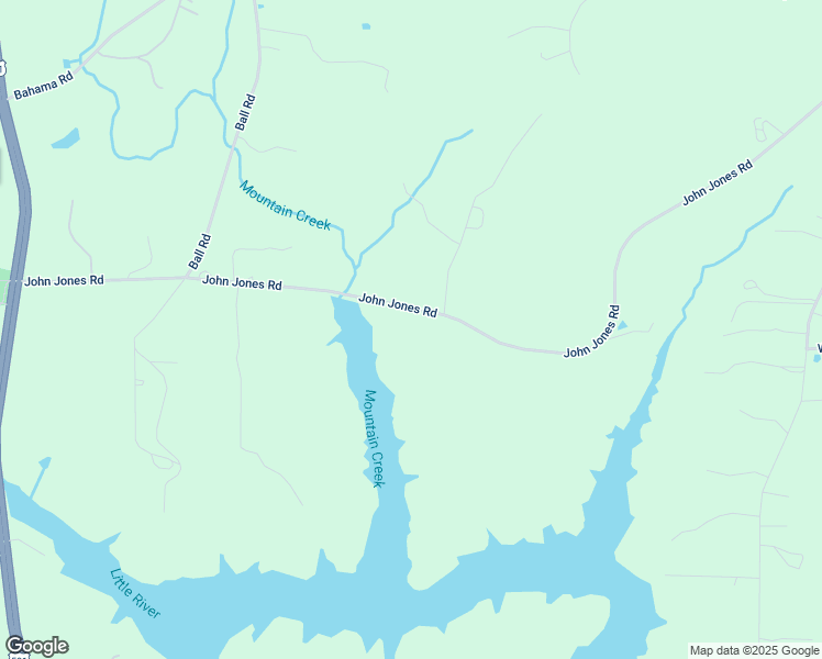 map of restaurants, bars, coffee shops, grocery stores, and more near 806 John Jones Road in Bahama