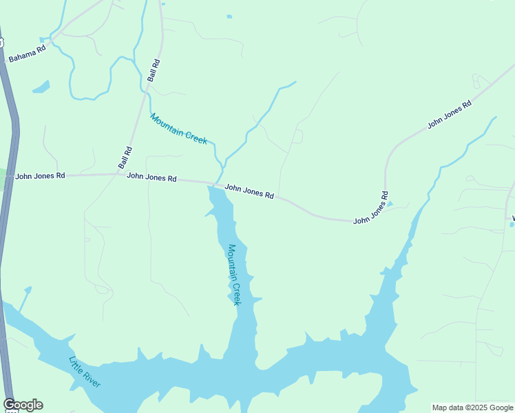 map of restaurants, bars, coffee shops, grocery stores, and more near 806 John Jones Road in Bahama