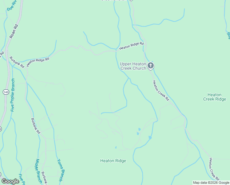 map of restaurants, bars, coffee shops, grocery stores, and more near 422 Eagle Ridge Rd in Roan Mountain