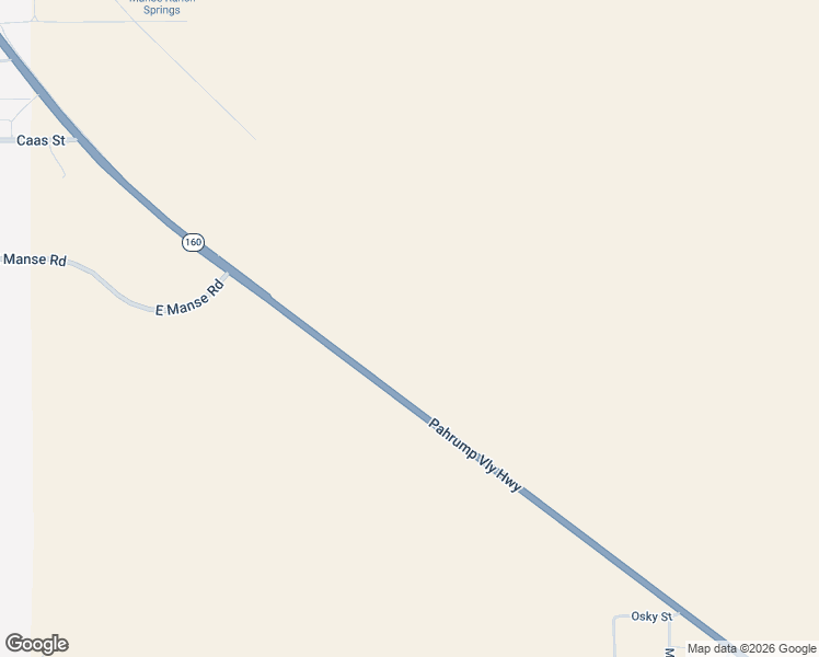 map of restaurants, bars, coffee shops, grocery stores, and more near 7431 East Manse Road in Pahrump