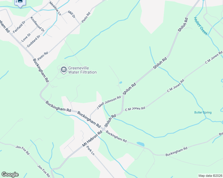 map of restaurants, bars, coffee shops, grocery stores, and more near 255 J Mell Johnson Road in Greeneville