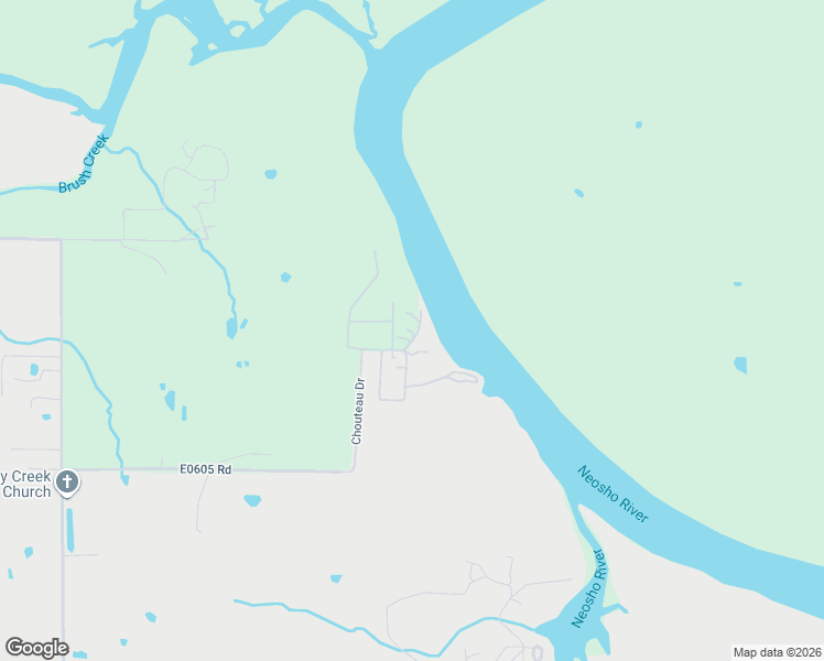 map of restaurants, bars, coffee shops, grocery stores, and more near 219 River Road in Chouteau