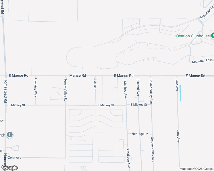 map of restaurants, bars, coffee shops, grocery stores, and more near 5061 Sumpter Ct in Pahrump